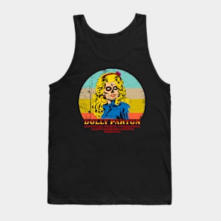 bohemian dolly parton Tank Top